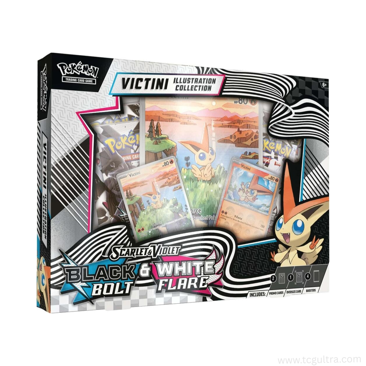 Scarlet & Violet-Black Bolt Unova Victini Illustration Collection