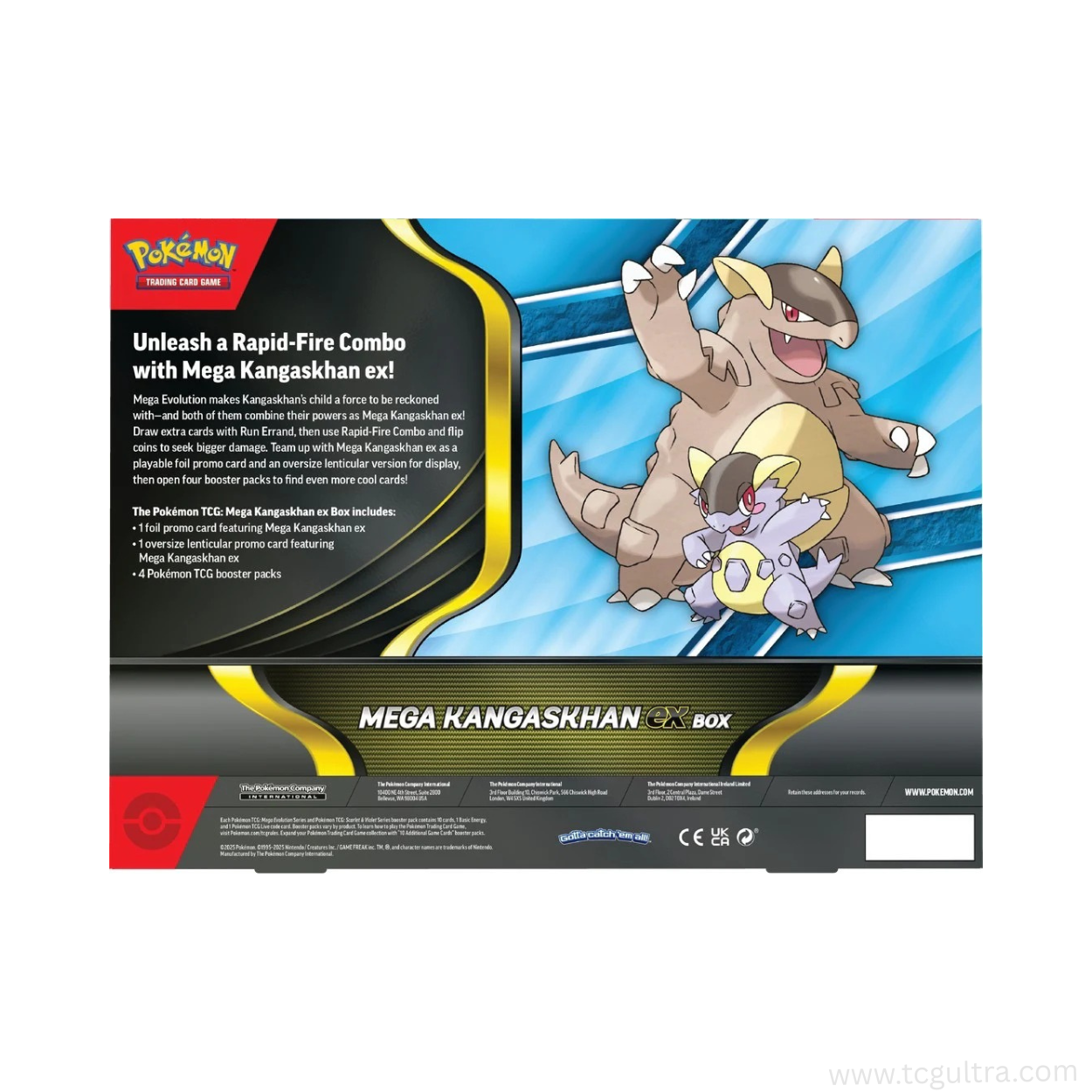 Pokemon TCG: Mega Kangaskhan ex Box Case