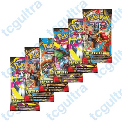 Mega Evolution-Booster Bundle (6 Packs)