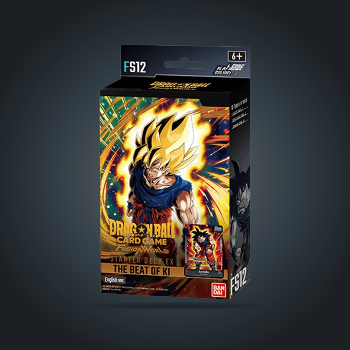 Dragon Ball Super Fusion World The Beat of Ki Starter Deck EX FS12