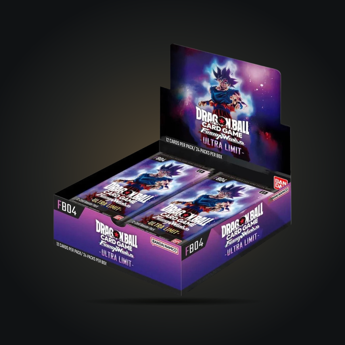 Dragon Ball Super Fusion World Ultra Limit FB04 English booster display box