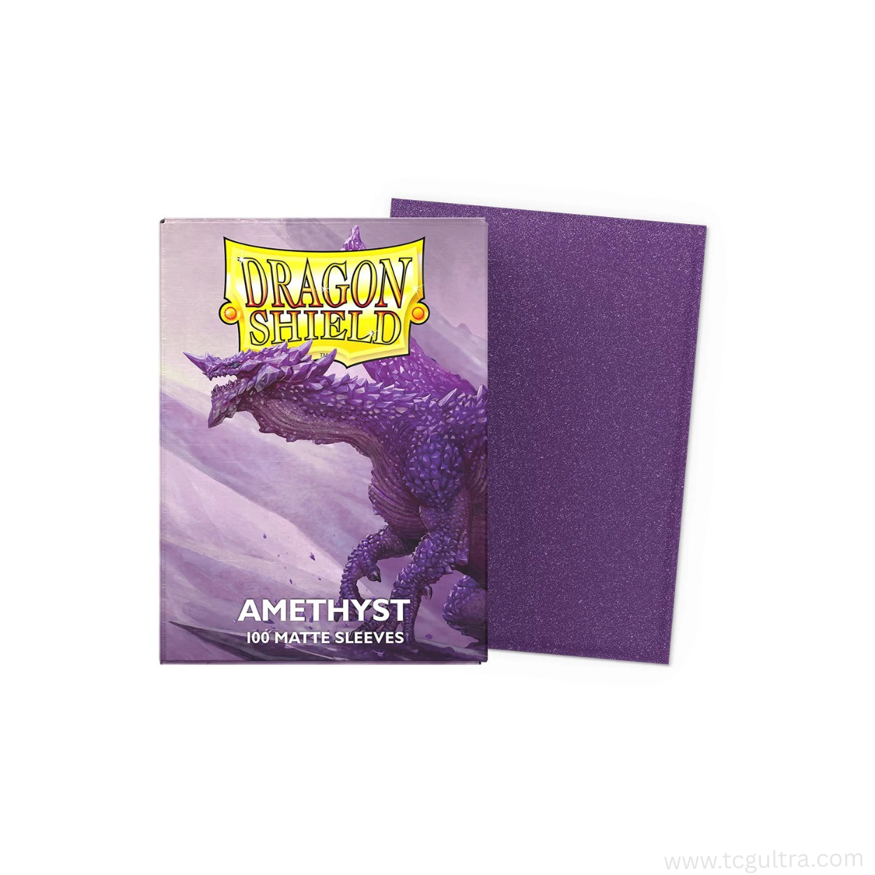Dragon Shield Standard Card Sleeves (100ct) - Matte Amethyst