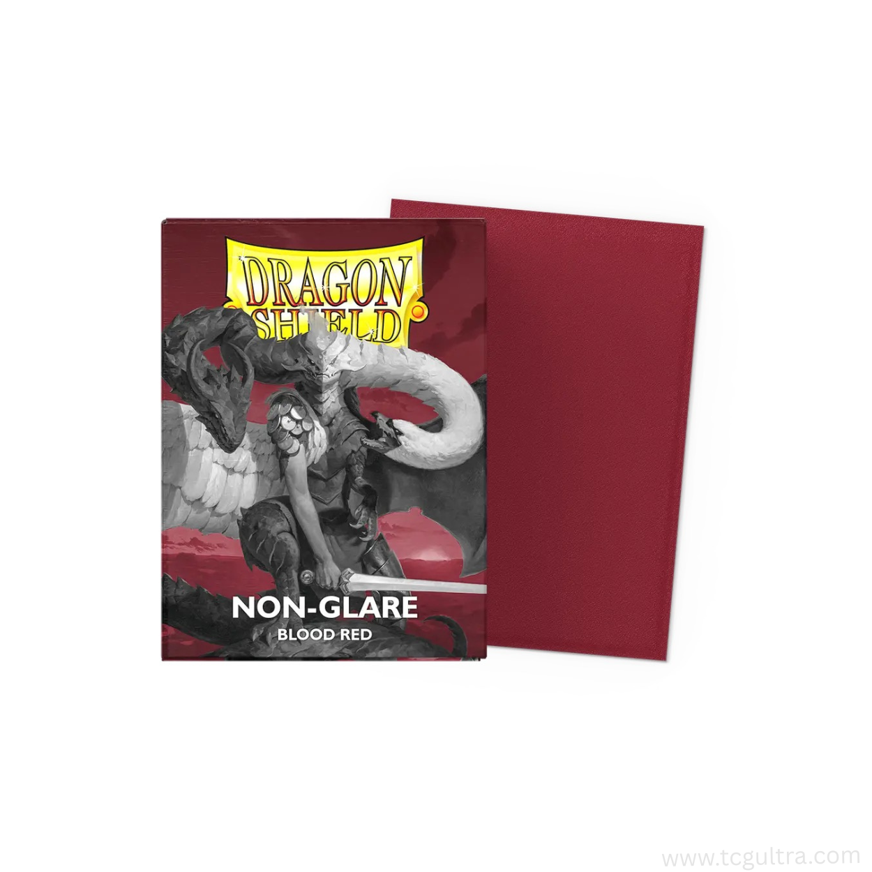 Dragon Shield Standard Card Sleeves (100ct) - Matte Non-Glare Blood Red