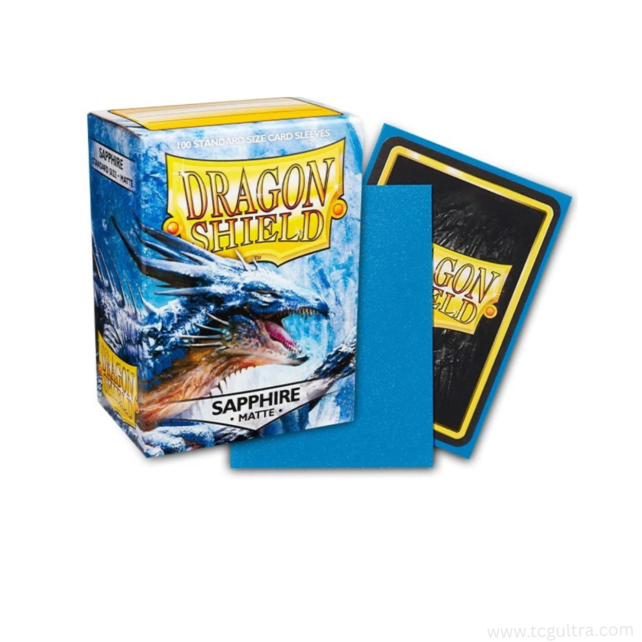 Dragon Shield Standard Card Sleeves (100ct) - Matte Sapphire
