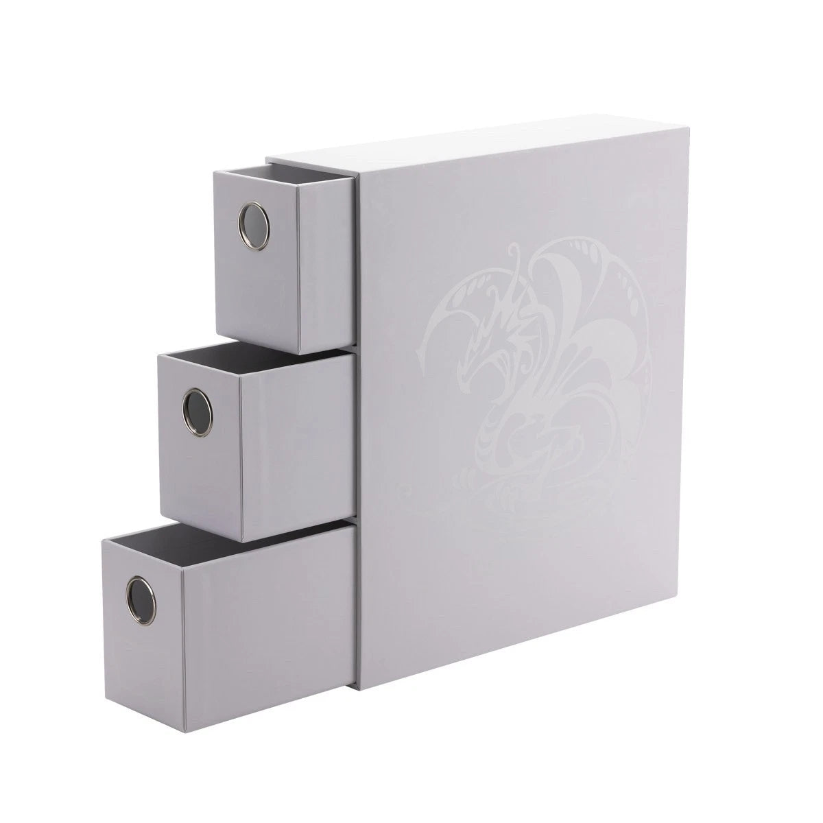 Dragon Shield White Fortress Card Drawers – Modular Trading Card Storage