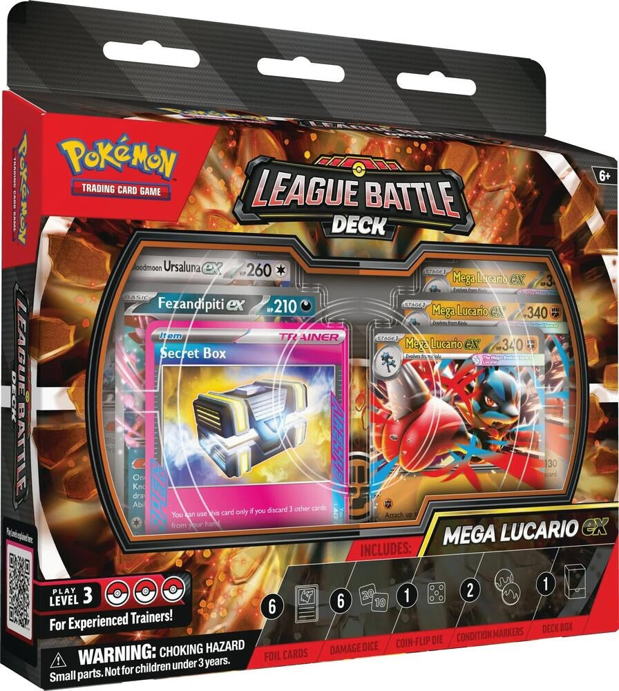 Pokémon TCG League Battle Deck – Mega Lucario ex