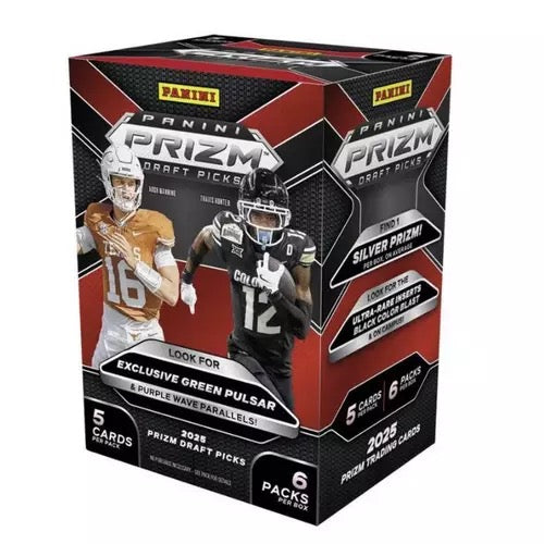 2025 Panini Prizm Draft Picks College Football Blaster Box