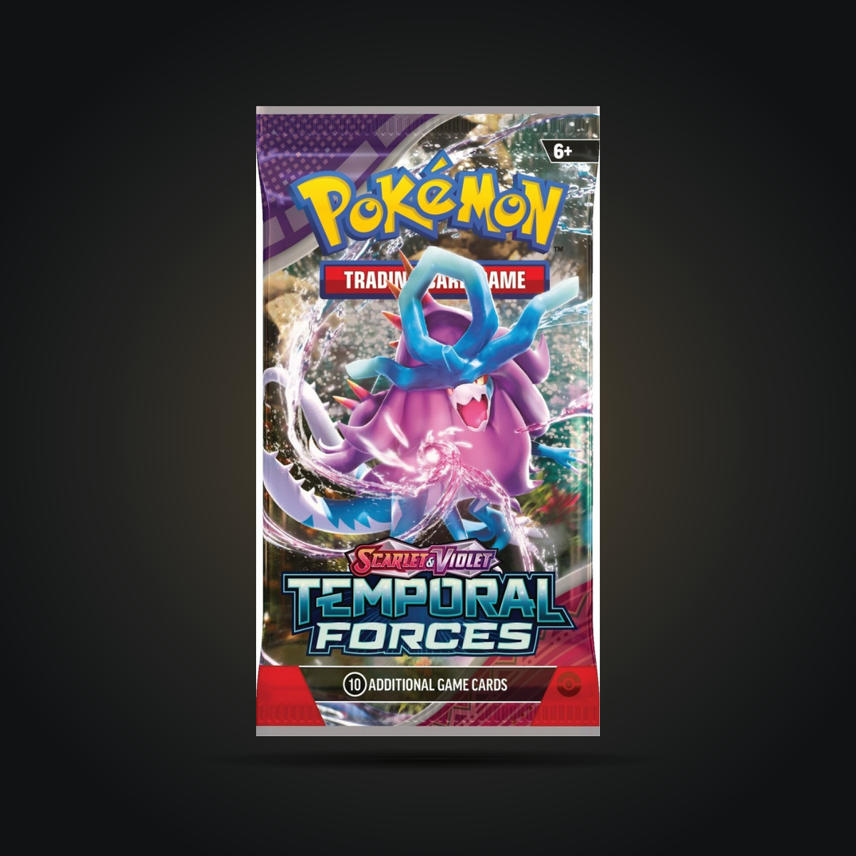 Pokémon TCG: Scarlet & Violet—Temporal Forces Booster Pack — pack front