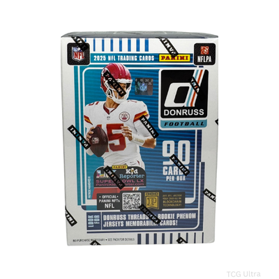 2025 Panini Donruss NFL Football Blaster Box – 6 Packs, 90 Cards