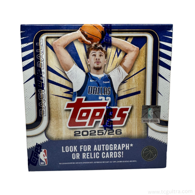 2025–26 Topps Basketball Mega Box – 16 Packs, 224 Cards