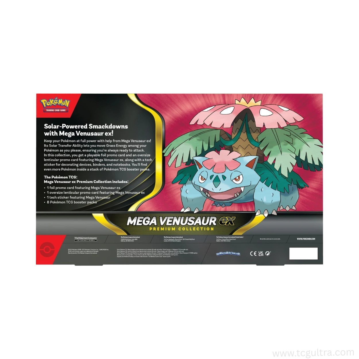 Pokemon TCG: Mega Venusaur ex Premium Collection Case