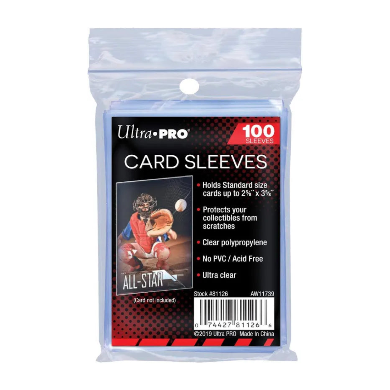 Ultra Pro: Standard 2.5 x 3.5" Soft Sleeves