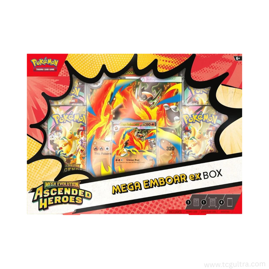 Pokémon TCG Mega Evolution Ascended Heroes Mega ex Box