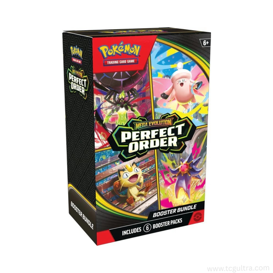 Pokémon TCG Mega Evolutions ME3 Perfect Order Booster Bundle (6 Packs)
