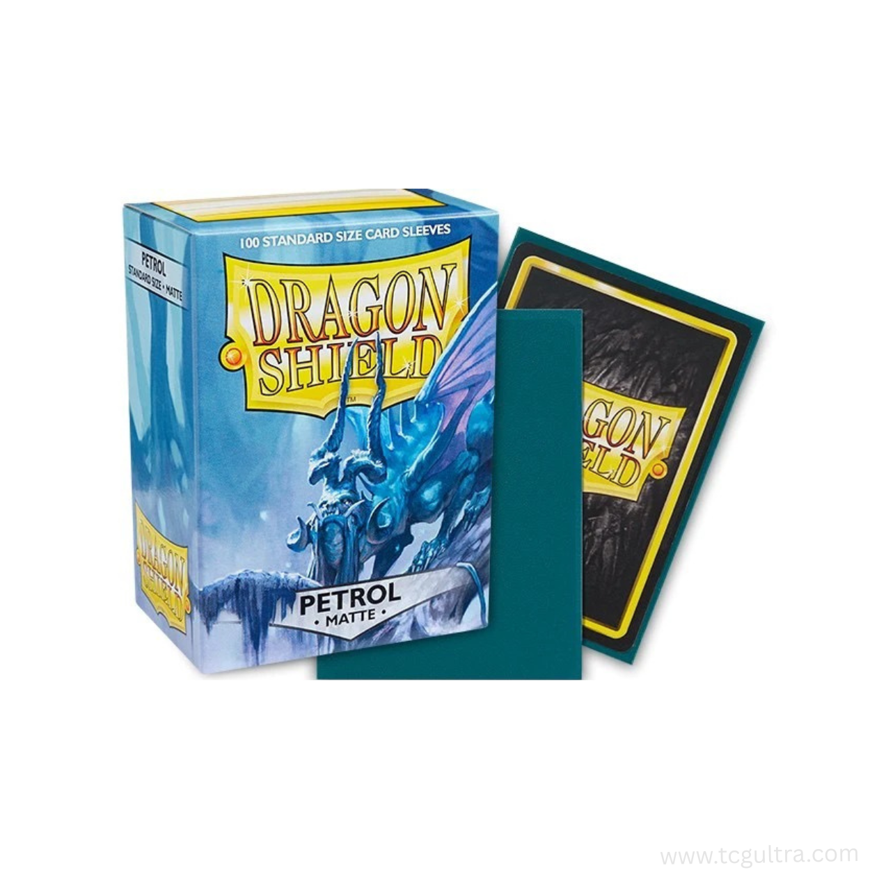 Dragon Shield Standard Card Sleeves (100ct) - Matte Petrol