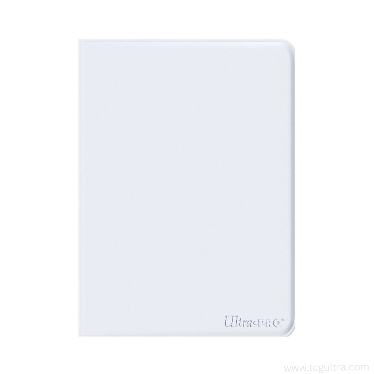 Ultra PRO Zippered PRO-Binder 9-Pocket Vivid White – Holds 360 Cards