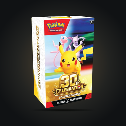 Pokémon 30th Celebration Booster Bundle, front