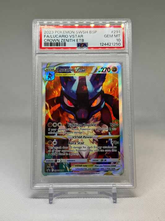 SWSH291 - Lucario VSTAR  PSA 10