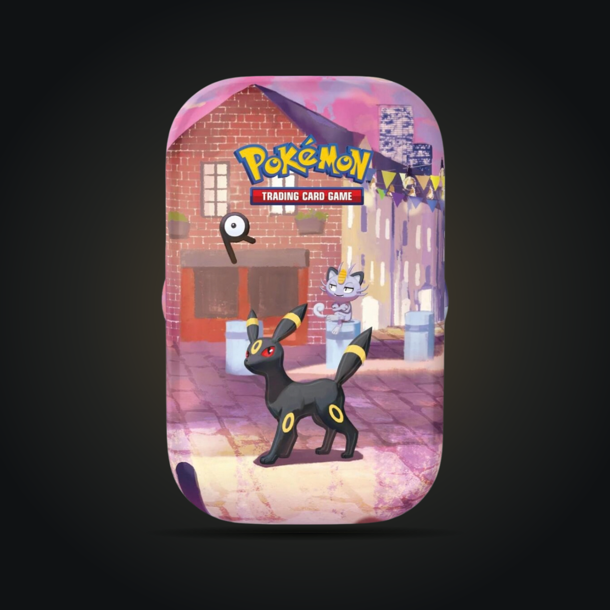 Pokémon 30th Celebration Mini Tin, Umbreon artwork example; artwork varies