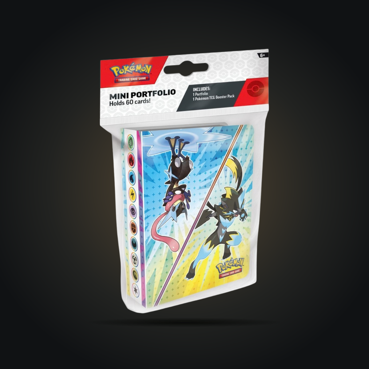 Pokémon Mini Portfolio with booster pack, retail packaging
