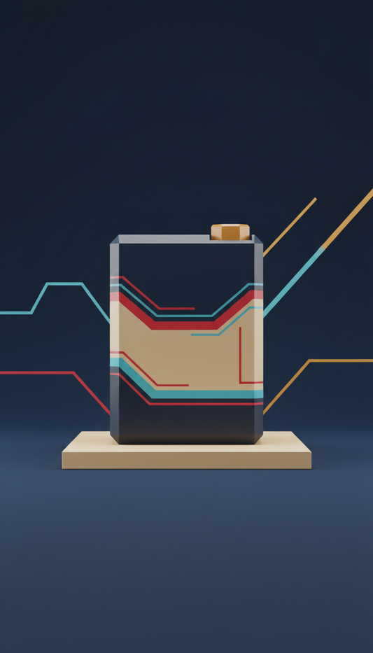 Deck box with magnetic closure and divider