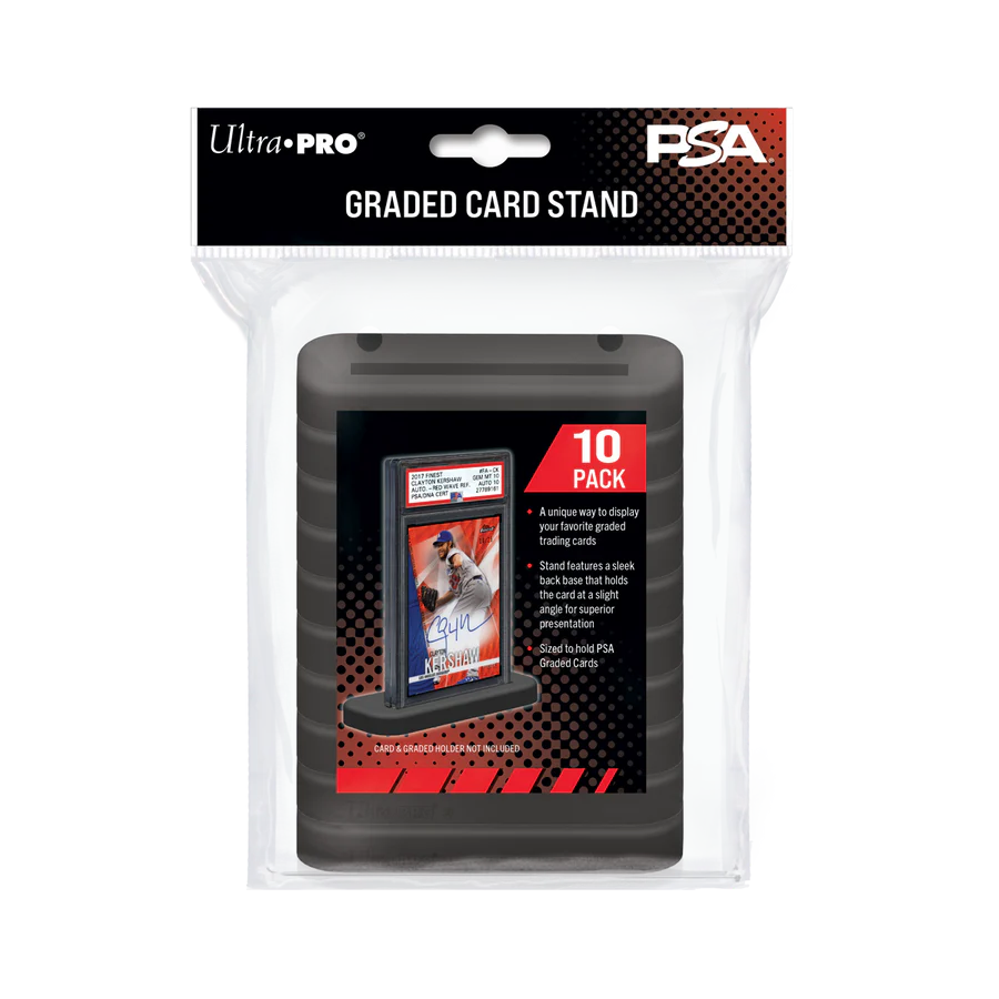 Ultra PRO 10 Ct PSA Graded Card Stand Collectible Trading Cards Holder Protector