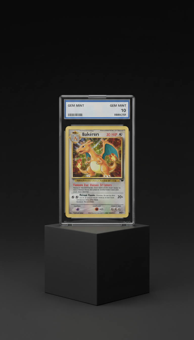 Graded Pokémon Card Tamper-Evident Case