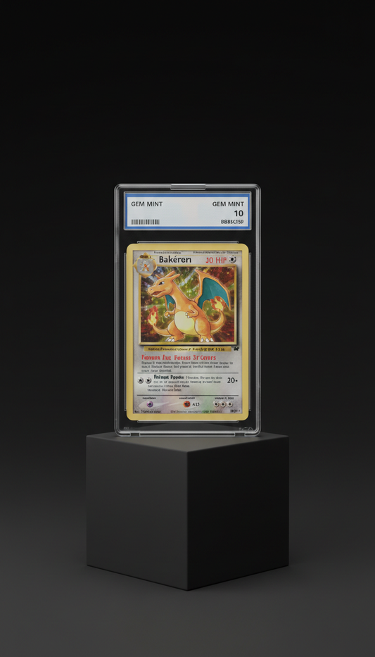 Graded Pokémon Card Tamper-Evident Case