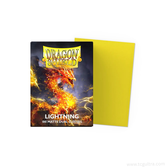 Dragon Shield Standard Card Sleeves (100ct) - Matte Dual Lightning