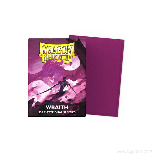 Dragon Shield Standard Card Sleeves (100ct) - Matte Dual Wraith