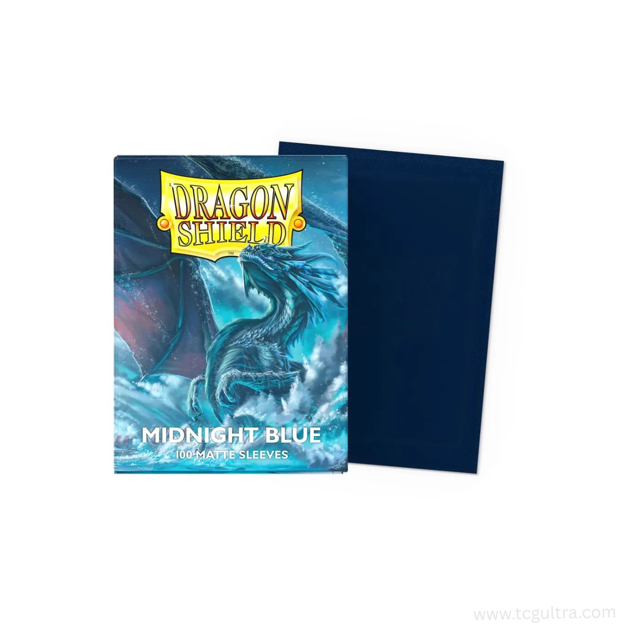 Dragon Shield Standard Card Sleeves (100ct) - Matte Midnight Blue