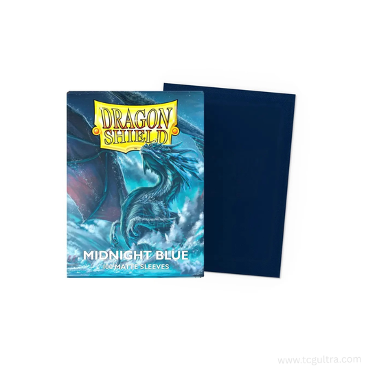 Dragon Shield Standard Card Sleeves (100ct) - Matte Midnight Blue