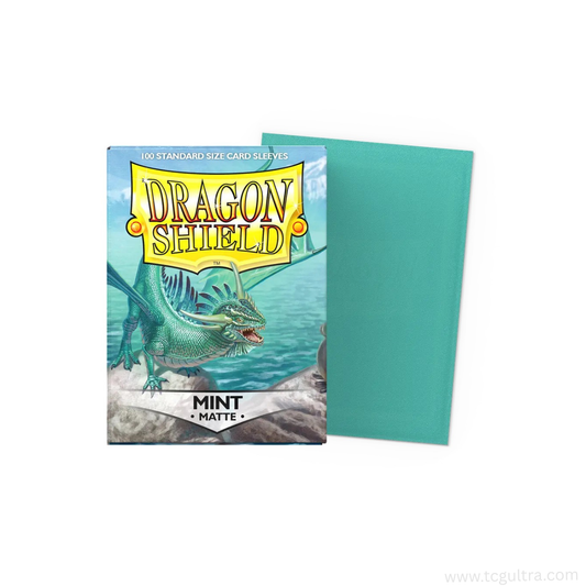 Dragon Shield Standard Card Sleeves (100ct) - Matte Mint