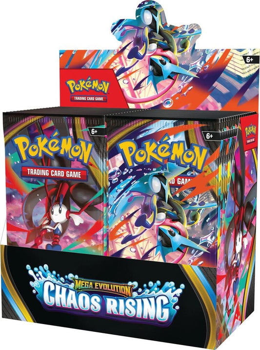 Pokémon TCG Mega Evolution Chaos Rising Booster Box (36 Packs)