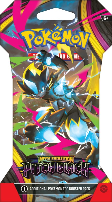 [Pre-Order] Pokémon TCG Mega Evolution Pitch Black Sleeved Booster Pack