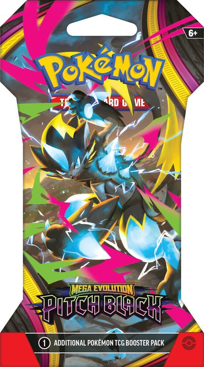 [Pre-Order] Pokémon TCG Mega Evolution Pitch Black Sleeved Booster Pack