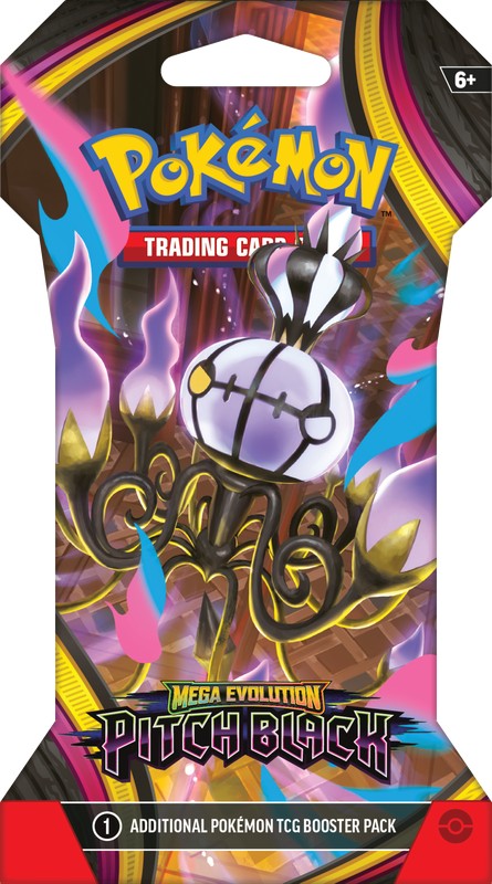 [Pre-Order] Pokémon TCG Mega Evolution Pitch Black Sleeved Booster Pack