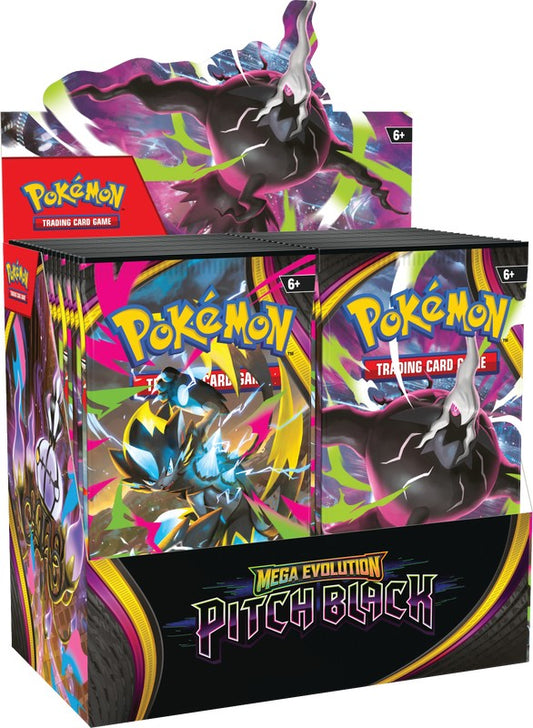 [Pre-Order] Pokémon TCG Mega Evolution Pitch Black Booster Box (36 Packs)