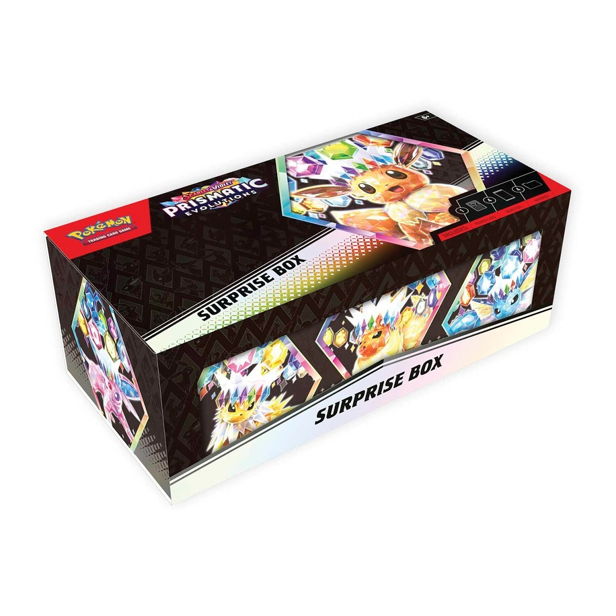 prismatic eevee booster box Scarlet & Violet-Prismatic Evolutions Surprise – TCG ULTRA Final Fantasy MTG Pack Options:Mew (Light) ensuring a smooth shuffle Is this a misprinted