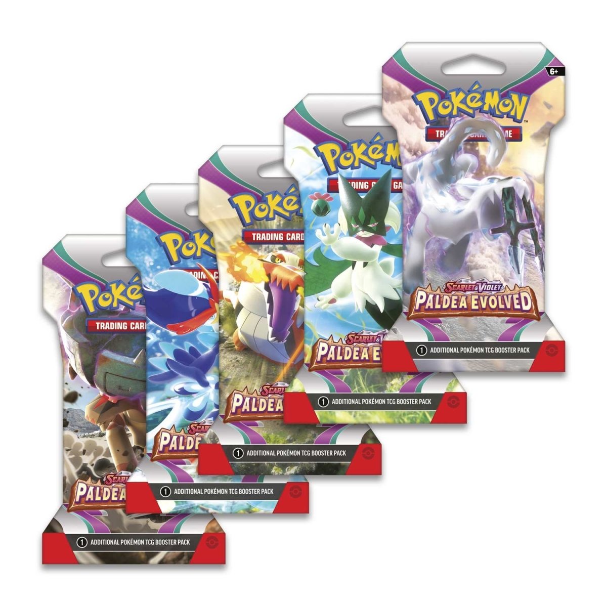 Paldea Evolved Sleeved Booster Packs (Random Art)