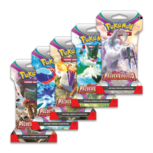Paldea Evolved Sleeved Booster Packs (Random Art)