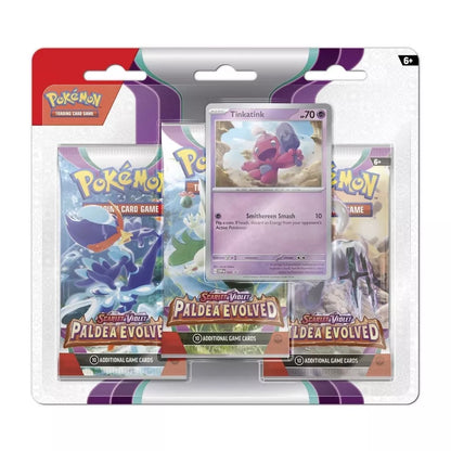 Scarlet & Violet-Paldea Evolved 3-Pack Booster Pack