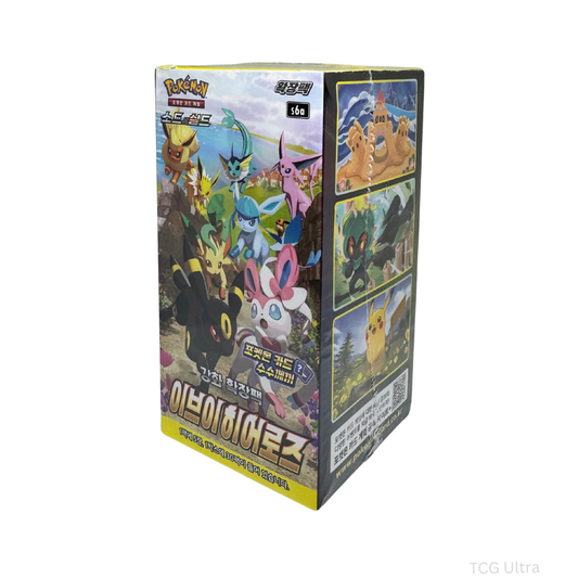 Pokémon TCG Eevee Heros Booster Box (Korean) – 30 Packs