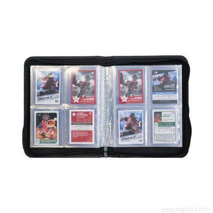 Ultra PRO 4-Pocket Toploader Zippered Premium PRO-Binder – Holds 80 Toploaders