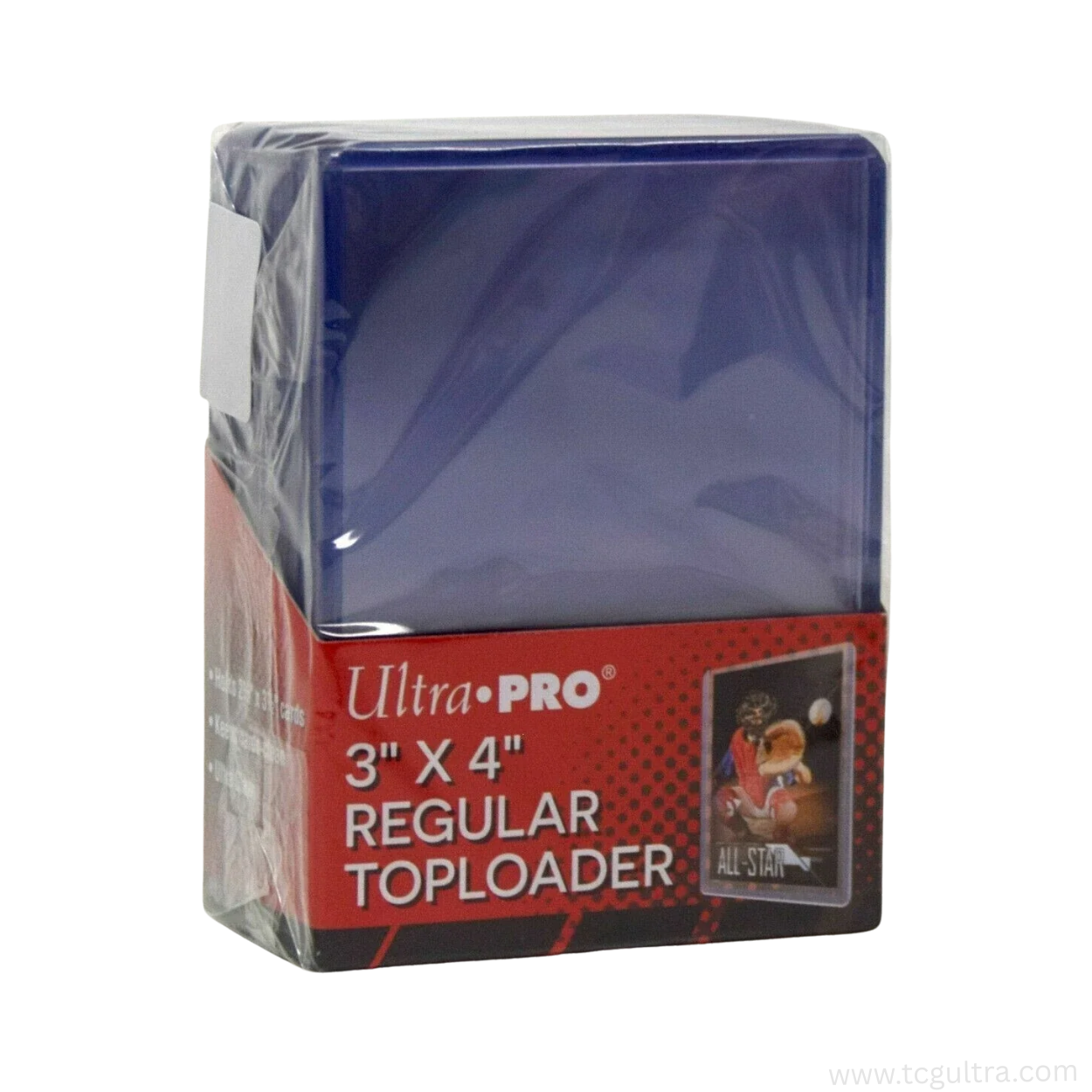 Ultra PRO Standard 3" x 4" Top Loader Case – 40 Packs (1,000 Top Loaders)