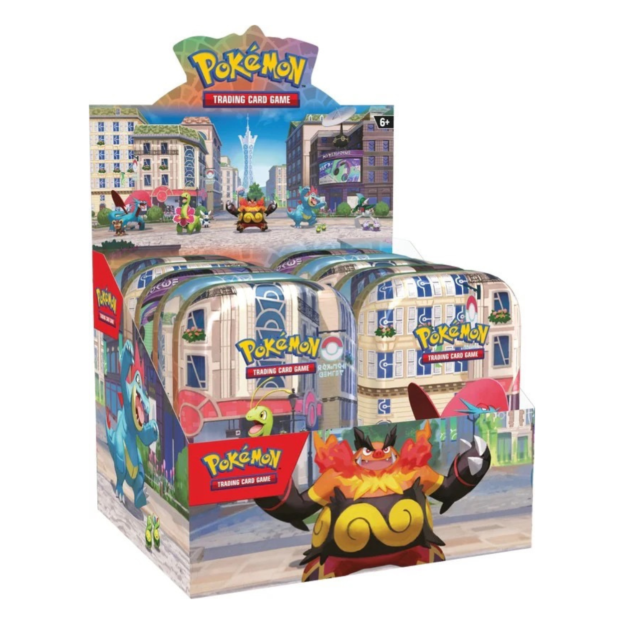 Pokémon TCG Lumiose City Mini Tin – 2 Booster Packs