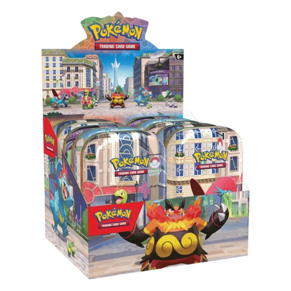 Pokémon TCG Lumiose City Mini Tin – 2 Booster Packs
