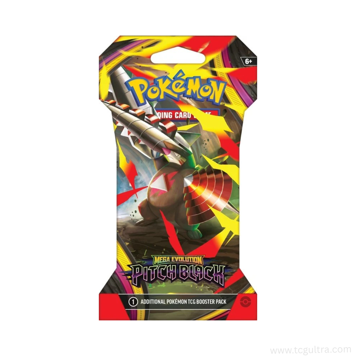 Pokémon TCG Mega Evolution Pitch Black Sleeved Booster Pack