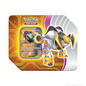 Pokémon TCG Paradox Destinies Tin featuring Iron Boulder ex