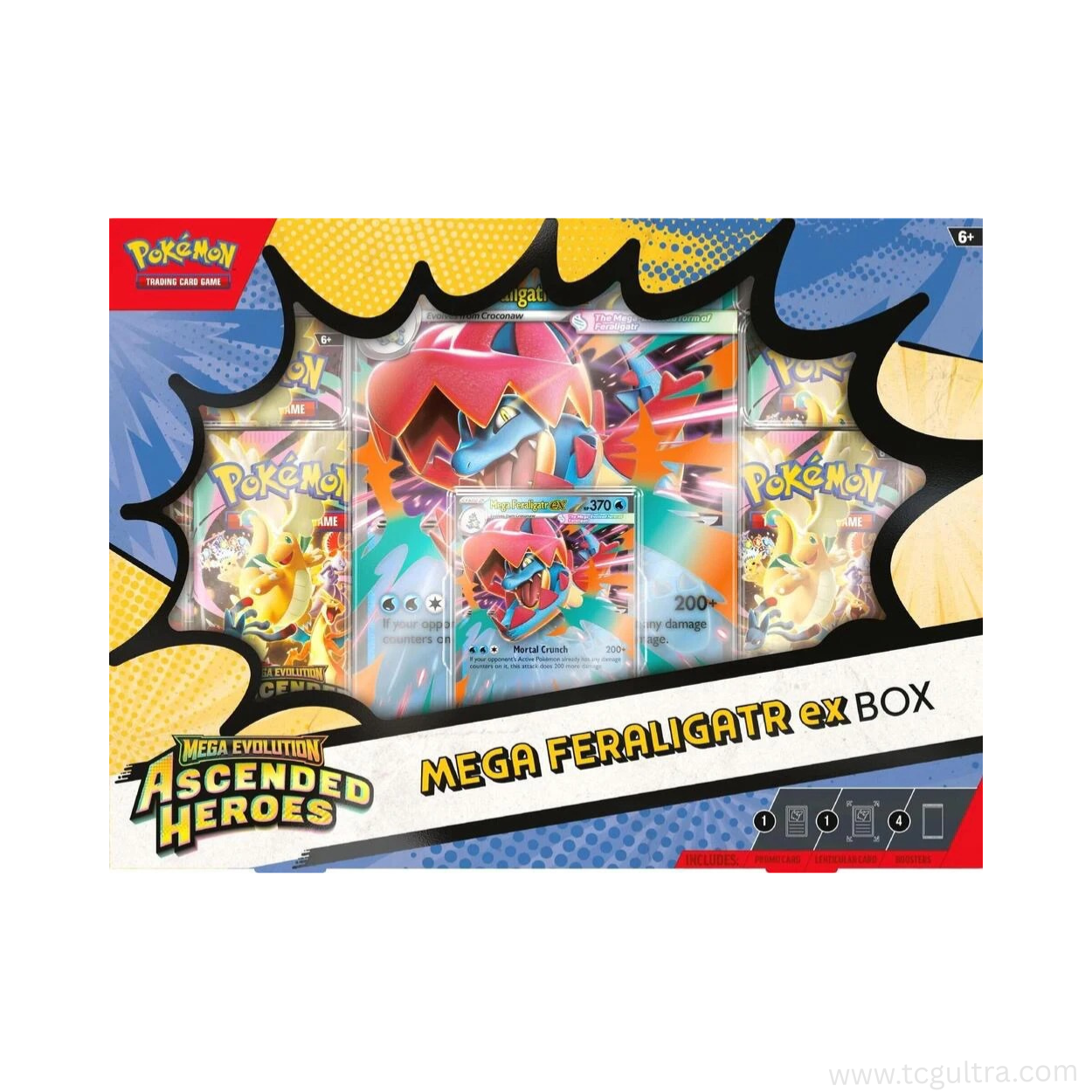 Pokémon TCG Mega Evolution Ascended Heroes Mega ex Box